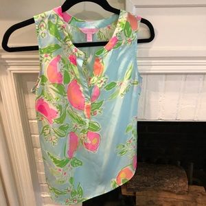 Lilly Pulitzer sleeveless top size small